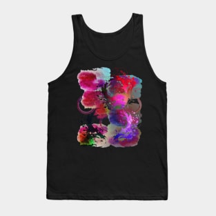 Abstract Art Design- Hot Mess Edit Tank Top